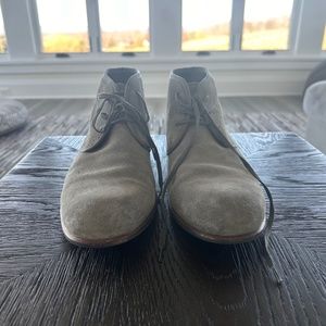 John Varvatos 10.5 M Gray Ankle High Boots